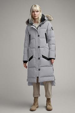 Chamarras Canada Goose Mujer Outlet - Aldridge Abrigos Black Label Blancos AQ7648015